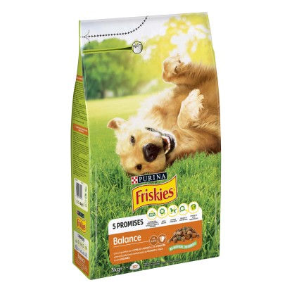 Cibo secco per cani FRISKIES® Balance mix Pollo, Manzo e Verdure 3 kg Cibo secco per cani FRISKIES® Balance mix Pollo, Manzo e Verdure 3 kg