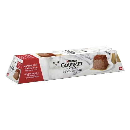 Mousse GOURMET REVELATIONS manzo per gatti 57 g Mousse GOURMET REVELATIONS manzo per gatti 57 g