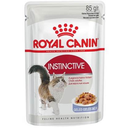 Cibo umido per gatti Royal Canin Instinctive in gelatina 85 g Cibo umido per gatti Royal Canin Instinctive in gelatina 85 g