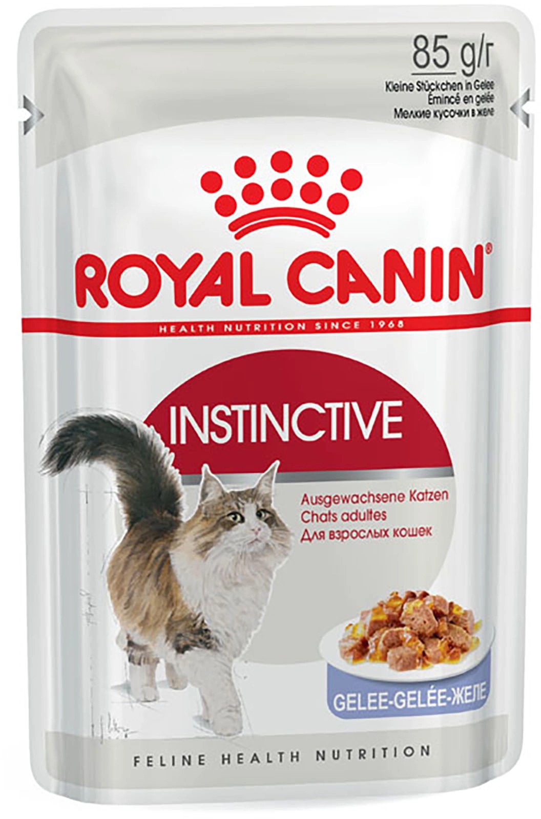 Cibo umido per gatti Royal Canin Instinctive in gelatina 85 g Cibo umido per gatti Royal Canin Instinctive in gelatina 85 g