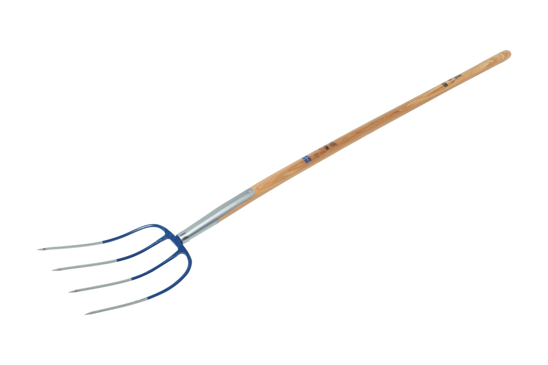 Forca da fieno LUX a 4 denti rotondi 135 cm Forca da fieno LUX a 4 denti rotondi 135 cm