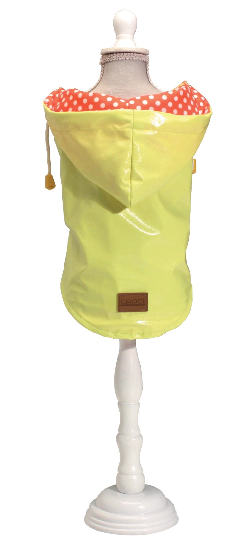 Impermeabile per cani Raindrop dorso 40 cm lemon Impermeabile per cani Raindrop dorso 40 cm lemon
