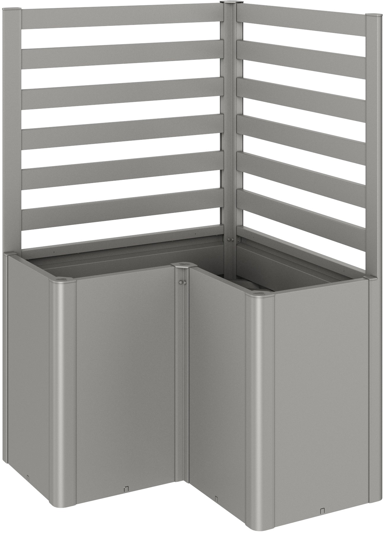 Sostegno per piante Biohort per forma a L 100 cm Grigio quarzo met 2 pz Sostegno per piante Biohort per forma a L 100 cm Grigio quarzo met 2 pz