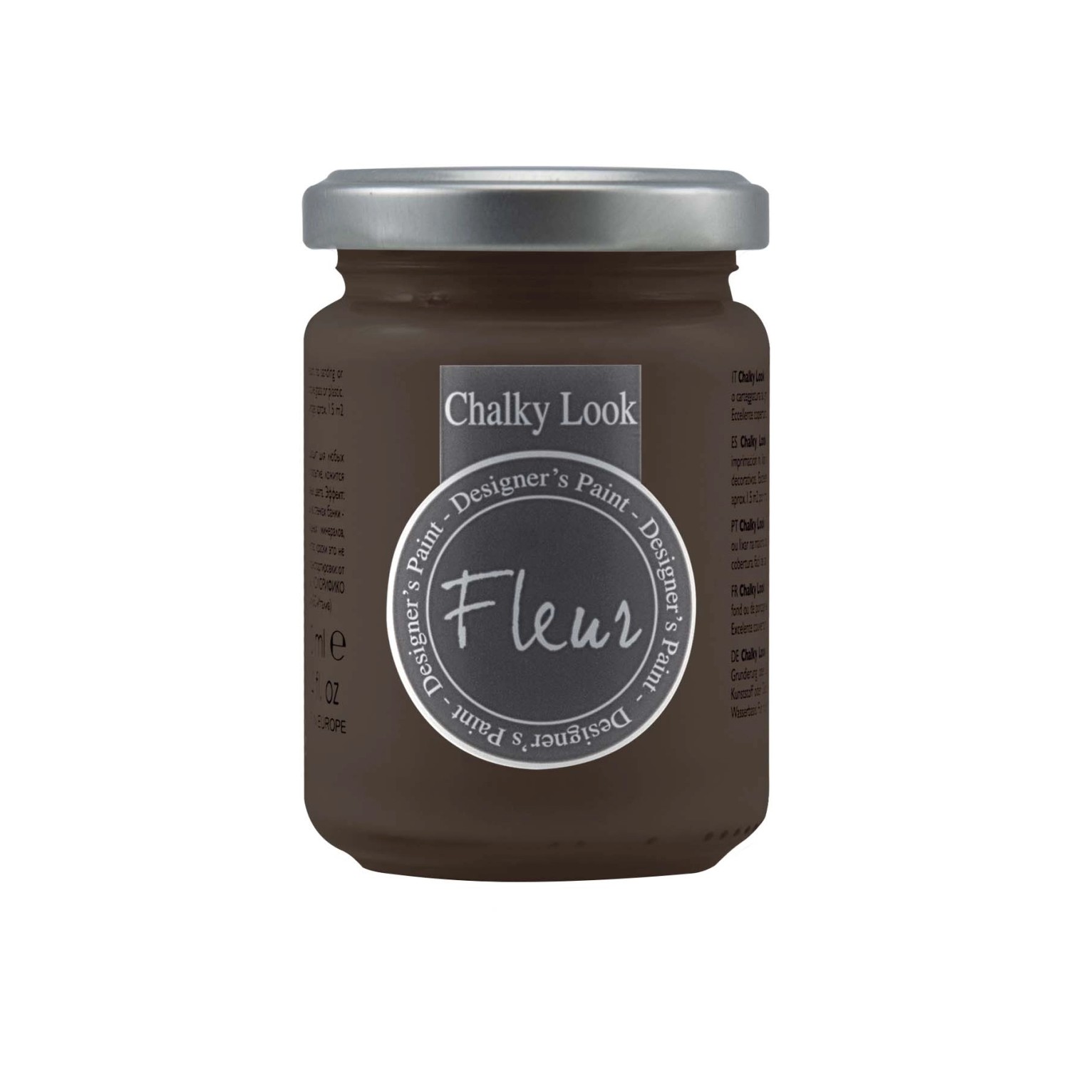 Vernice Fleur chalky f18 Burnt Umber 130 ml Vernice Fleur chalky f18 Burnt Umber 130 ml