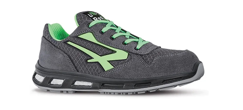 Scarpa antinfortunistica Upower Point grigio-verde tg 41 Scarpa antinfortunistica Upower Point grigio-verde tg 41