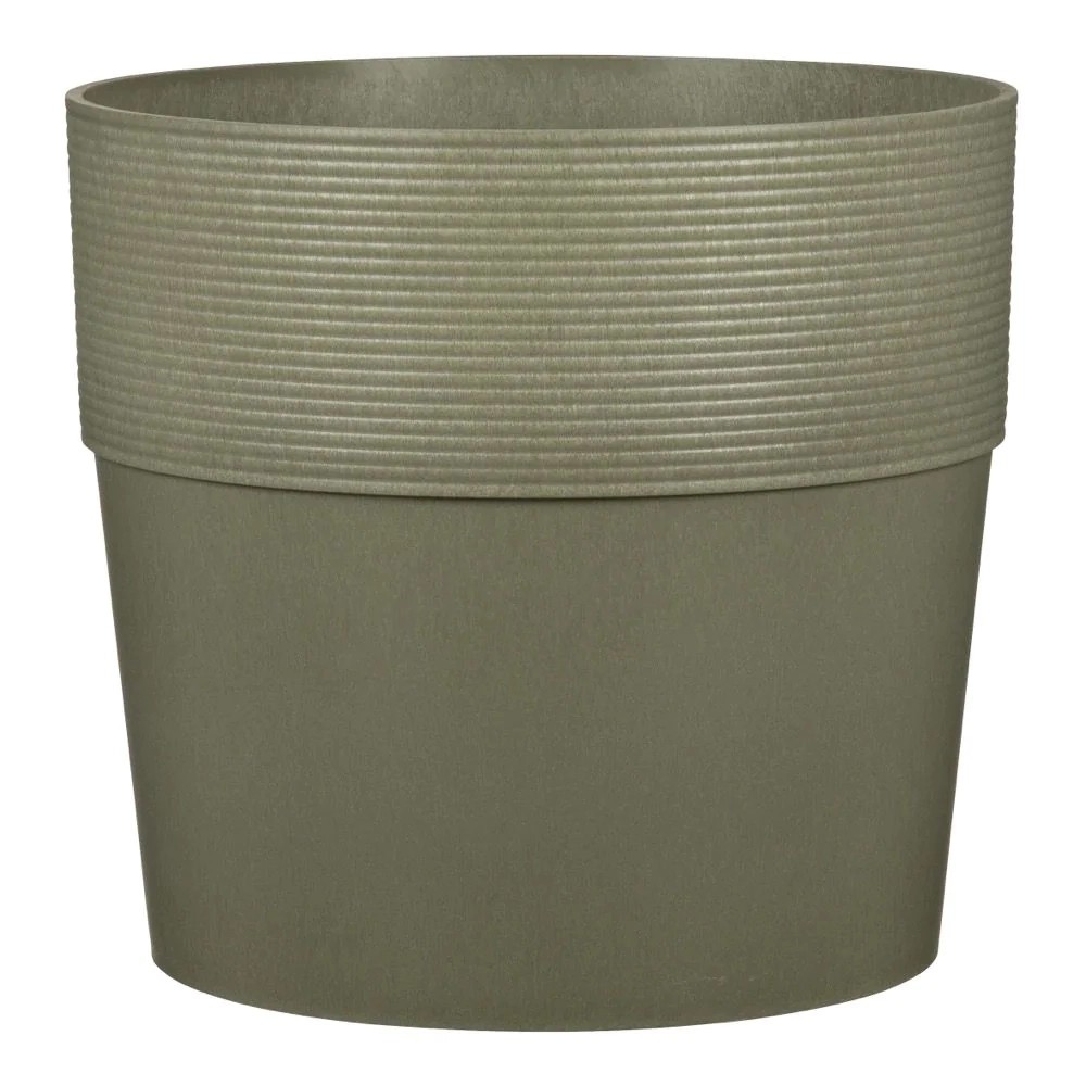 Coprivaso in plastica Groove Ø 24,5 cm cachi Coprivaso in plastica Groove Ø 24,5 cm cachi