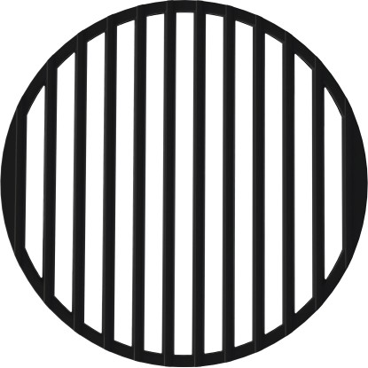 Griglia modulare per carrello grill a carbonella Jamestown Jaxon Griglia modulare per carrello grill a carbonella Jamestown Jaxon