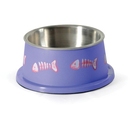 Ciotola in acciaio plast. alta 300 ml Ciotola in acciaio plast. alta 300 ml