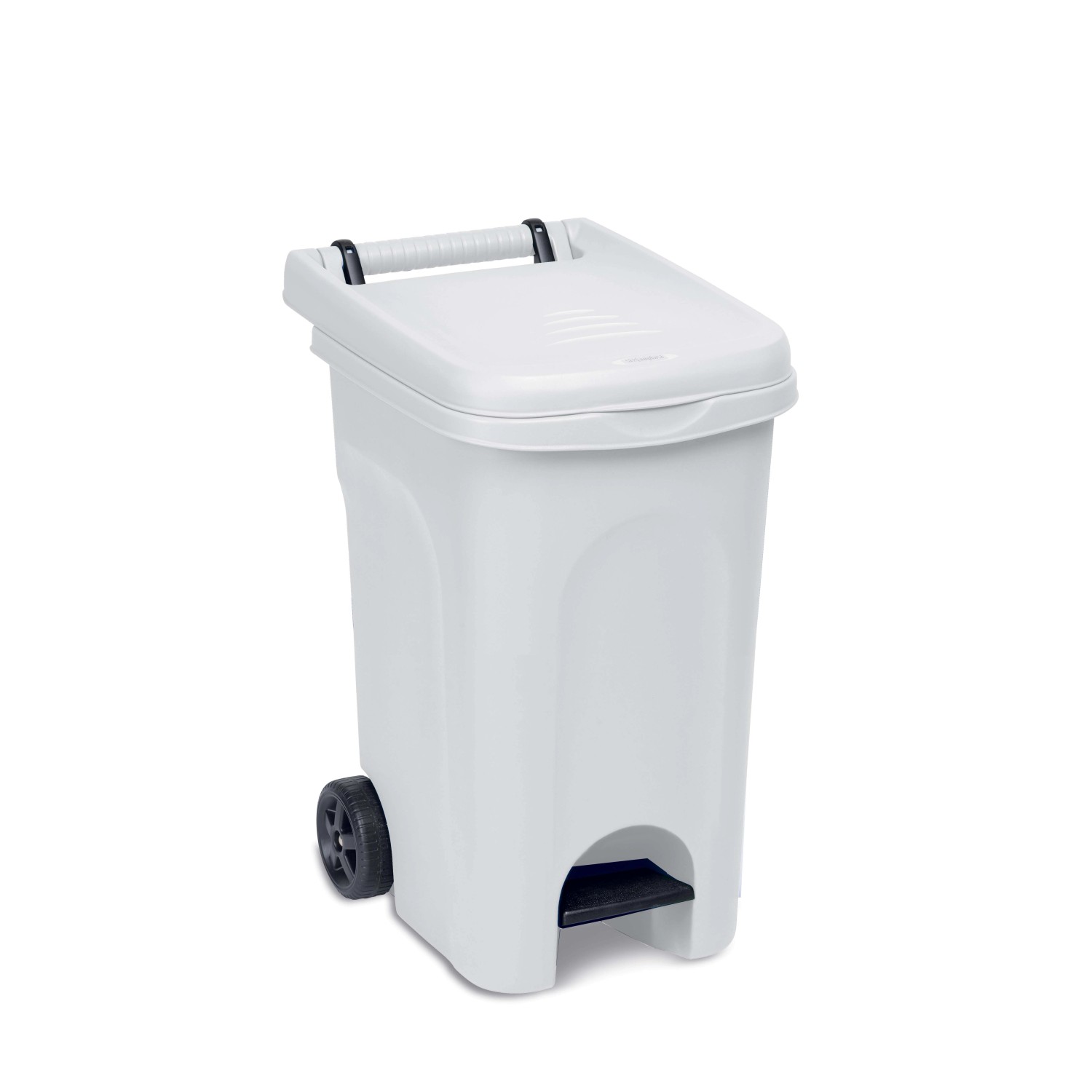 Bidone spazzatura carrellato con pedale Urban Eco System 60 l bianco Bidone spazzatura carrellato con pedale Urban Eco System 60 l bianco