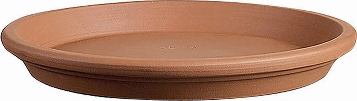 Sottovaso terracotta impermeabile ø 13 cm Sottovaso terracotta impermeabile ø 13 cm