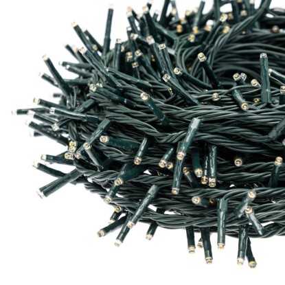 Catena luminosa 500 MiniLED 7 giochi di luce bianco soft 31 m Catena luminosa 500 MiniLED 7 giochi di luce bianco soft 31 m