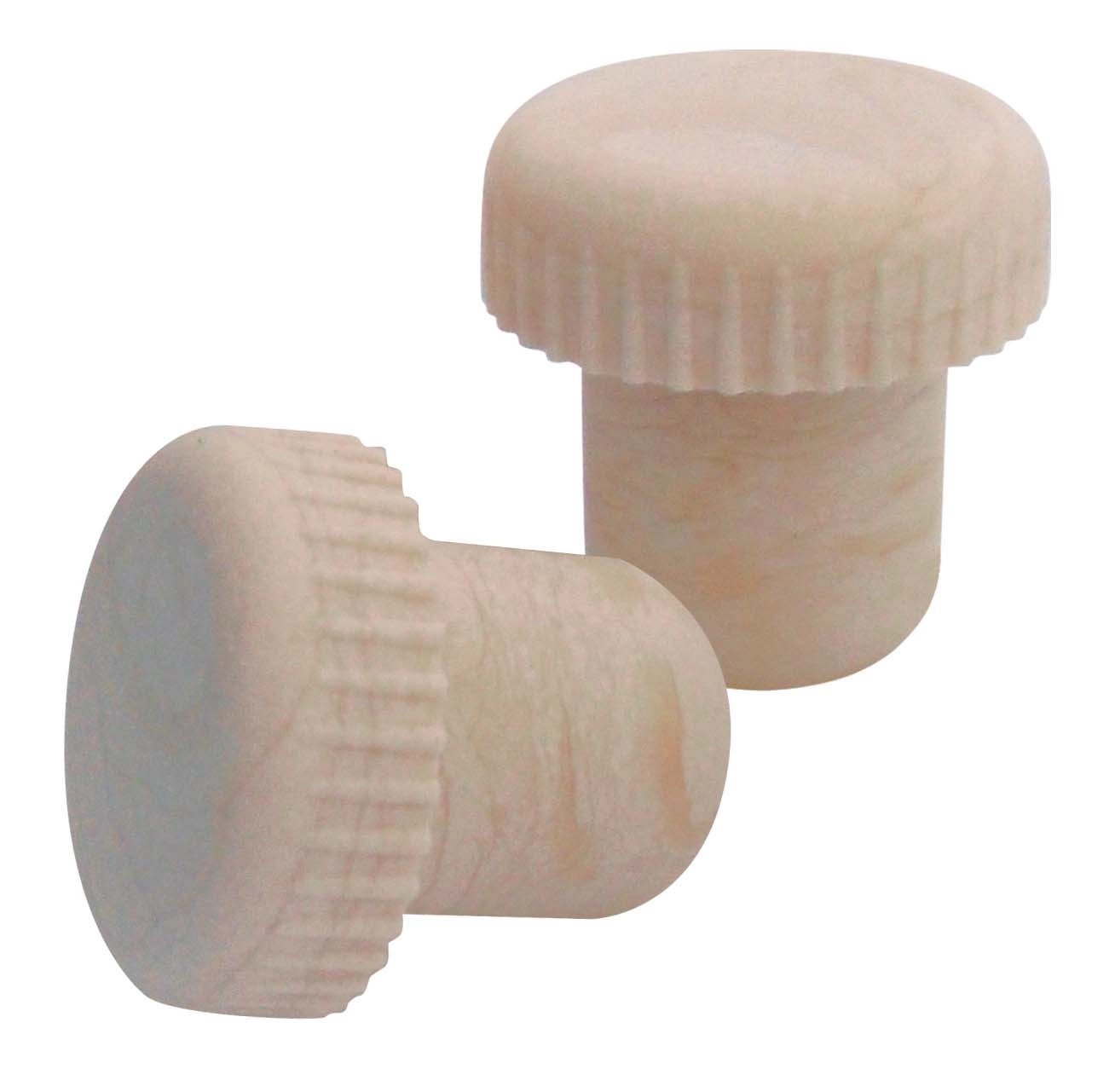 Tappi per bottiglie di vino sintetico a T Ø 1,9-2,9cm H 1 cm 3 pz Tappi per bottiglie di vino sintetico a T Ø 1,9-2,9cm H 1 cm 3 pz