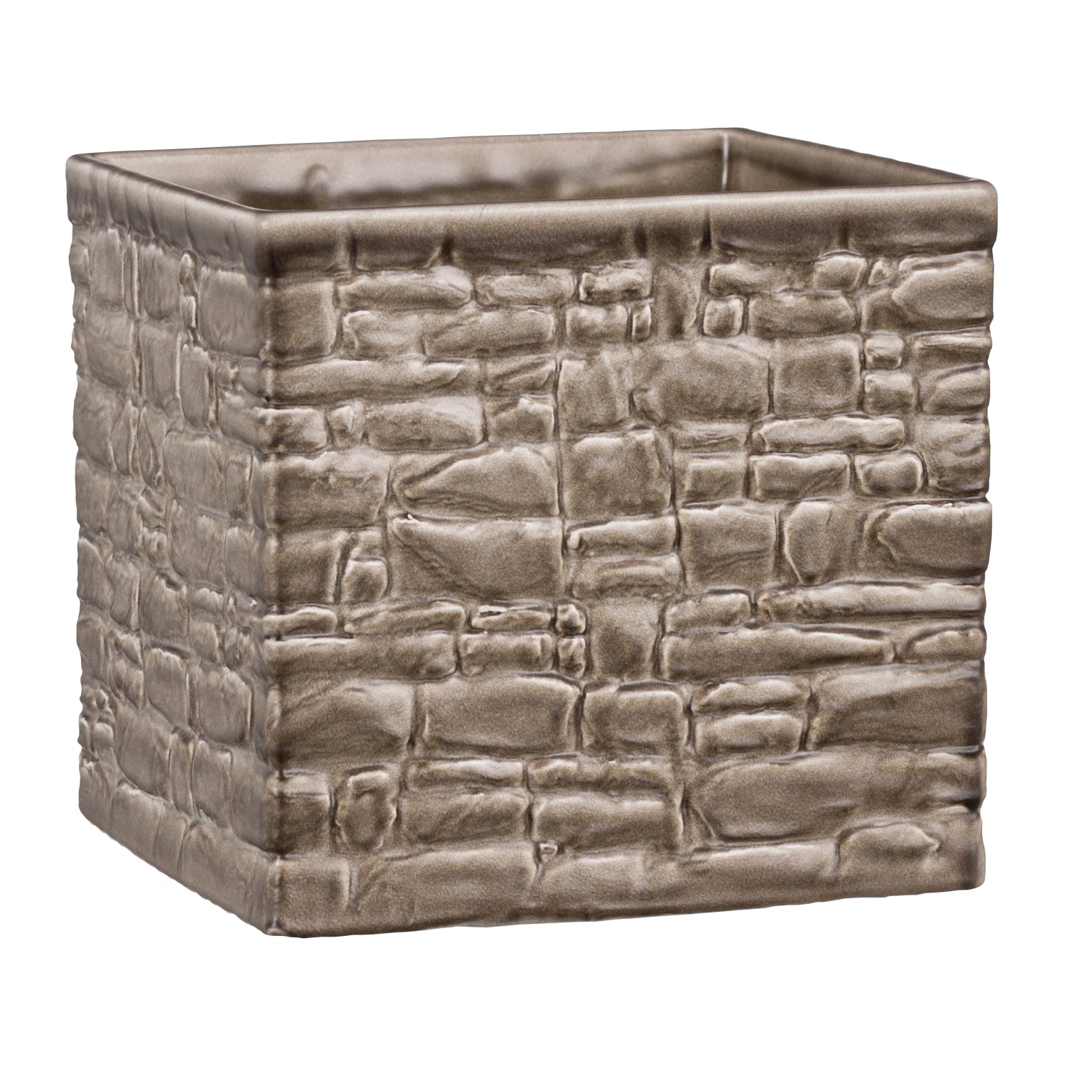 Scheurich coprivaso in ceramica 995 Ø 15 cm Marrone Scheurich coprivaso in ceramica 995 Ø 15 cm Marrone