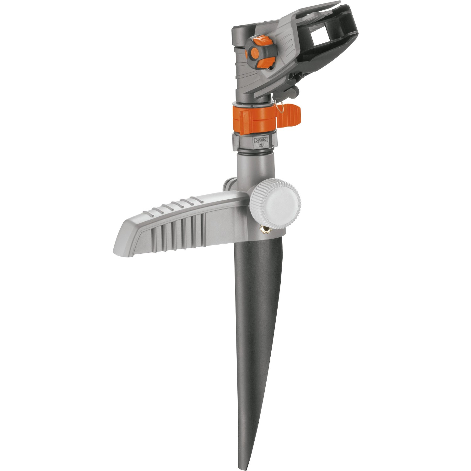 Irrigatore a impulso Gardena a settori su picchetto superficie max. 450 m² Irrigatore a impulso Gardena a settori su picchetto superficie max. 450 m²