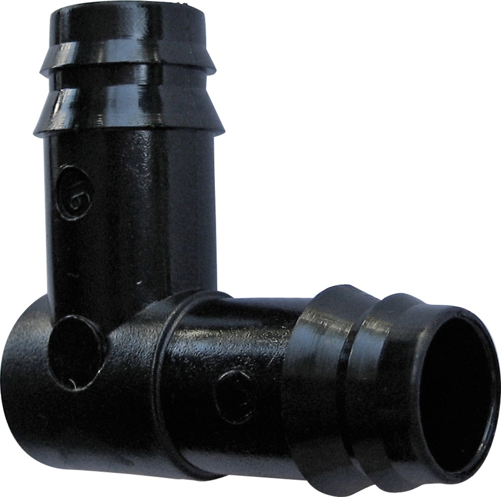 Innesto G.F. a gomito per tubo collettore 14x16 -20 pz Innesto G.F. a gomito per tubo collettore 14x16 -20 pz