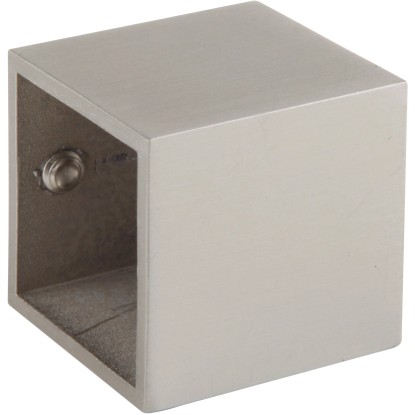 Supporto bastone tenda Go 1 via acciaio 1,8x1,8 cm Supporto bastone tenda Go 1 via acciaio 1,8x1,8 cm