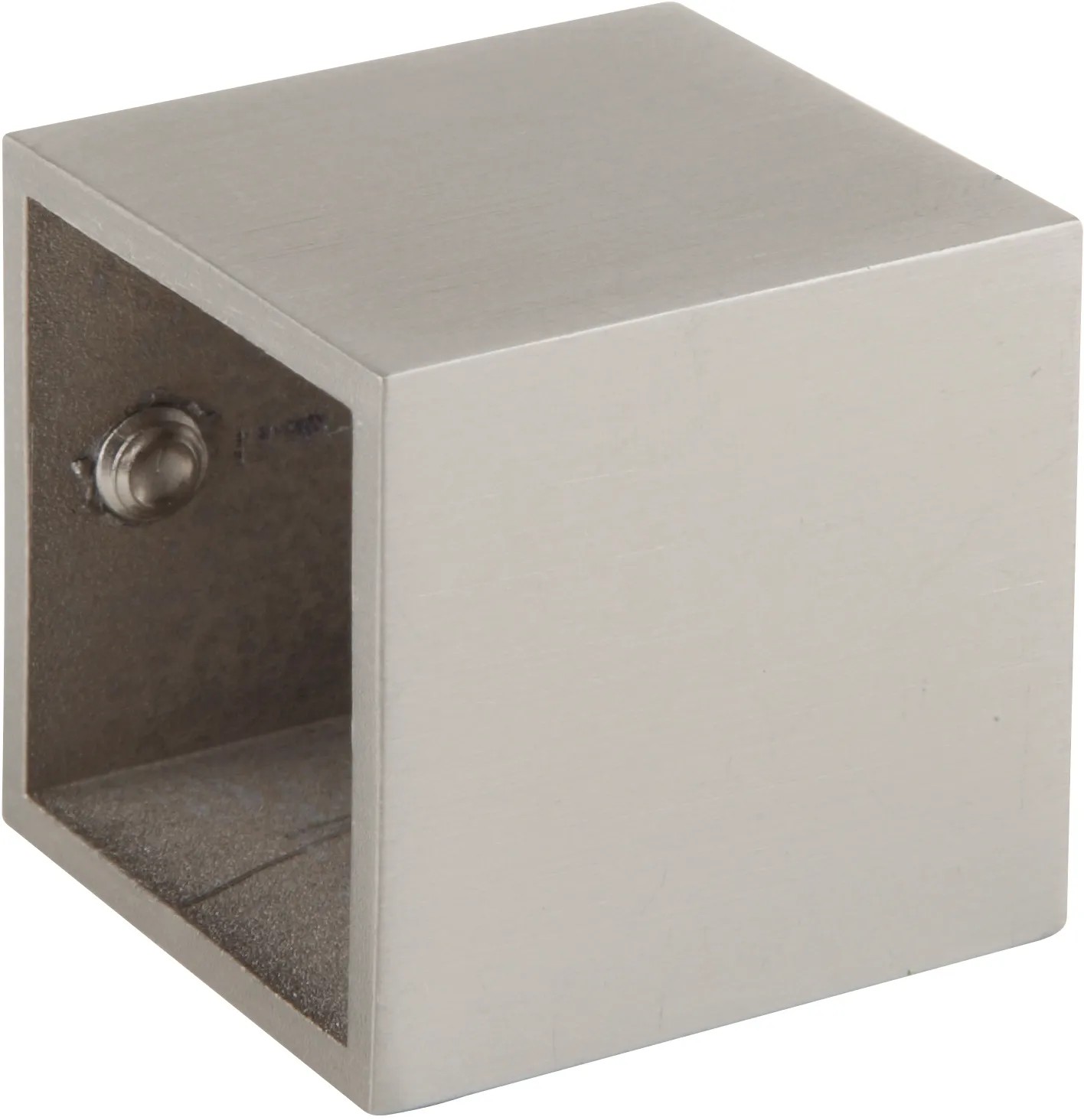 Supporto bastone tenda Go 1 via acciaio 1,8x1,8 cm Supporto bastone tenda Go 1 via acciaio 1,8x1,8 cm