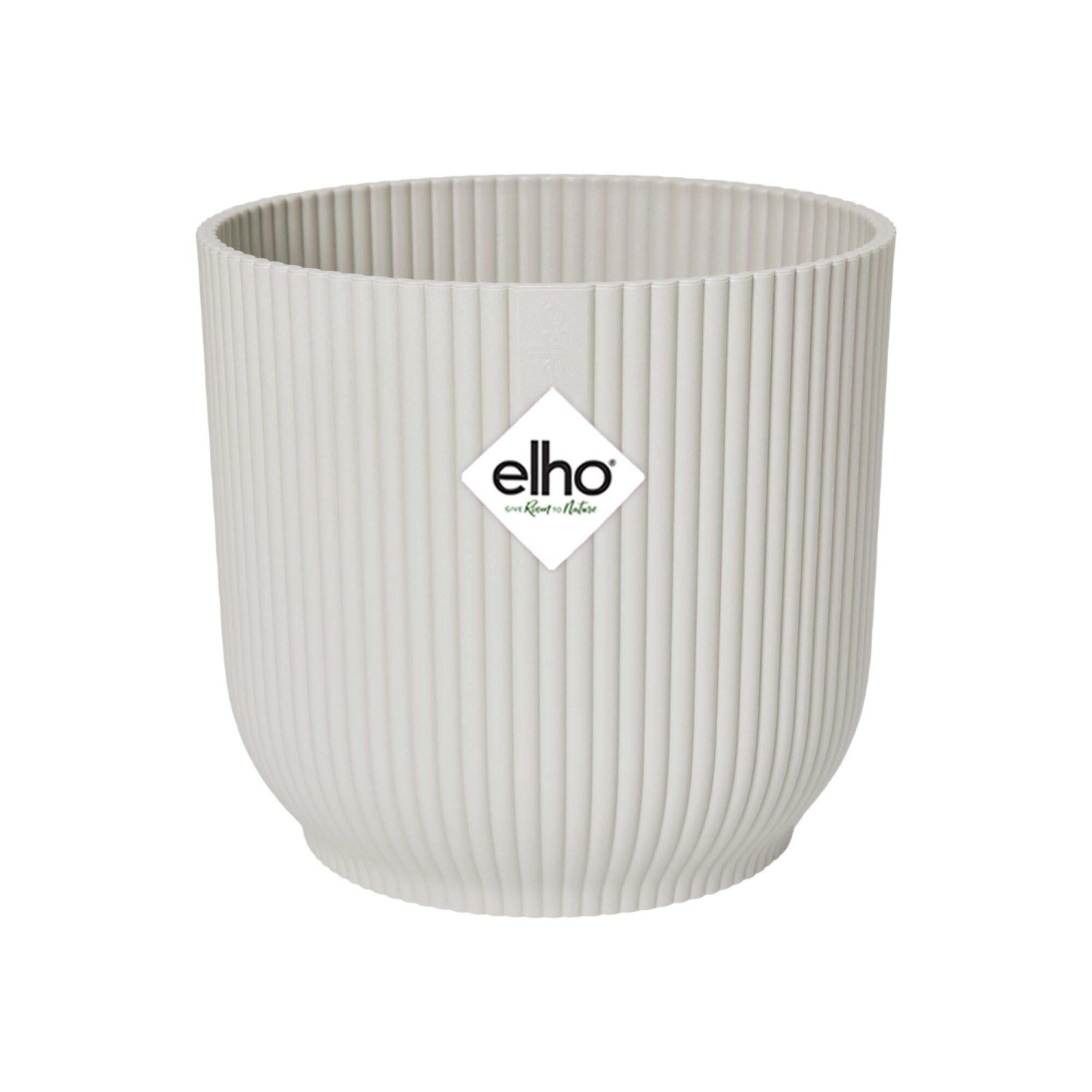 Vaso da interno Elho Vibes Fold Round bianco Ø 25 cm Vaso da interno Elho Vibes Fold Round bianco Ø 25 cm