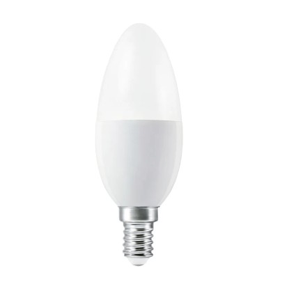 Lampadina LED E14 forma a candela Osram 470lm bianco opaco Lampadina LED E14 forma a candela Osram 470lm bianco opaco