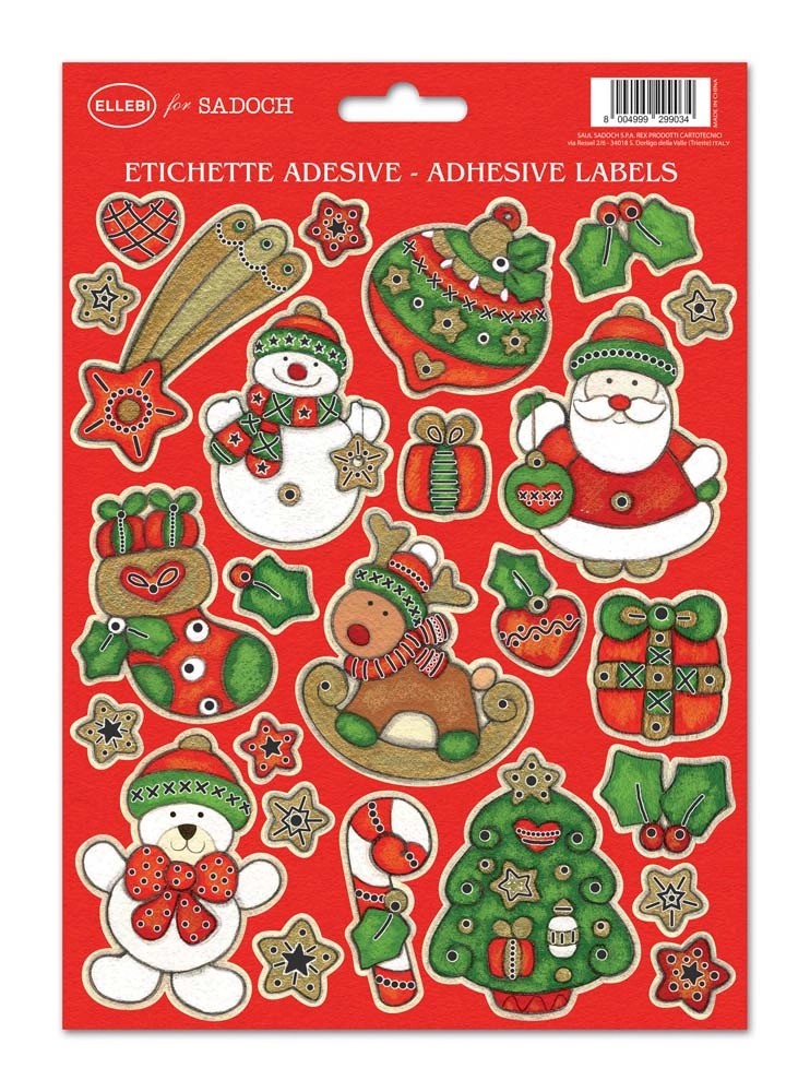 Etichette adesive figure assortite Etichette adesive figure assortite