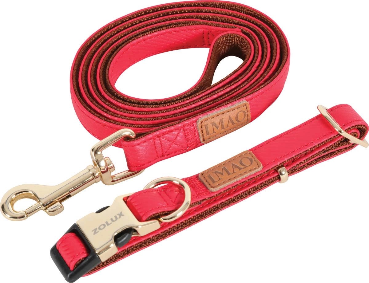 Collare regolabile per cani Mayfair 20 mm rosso Collare regolabile per cani Mayfair 20 mm rosso