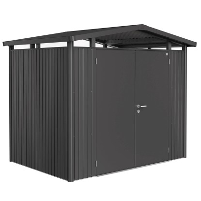 Casetta da giardino Biohort Panorama sp 0,5 mm 227x273x198 cm grigio 2 batt. Casetta da giardino Biohort Panorama sp 0,5 mm 227x273x198 cm grigio 2 batt.