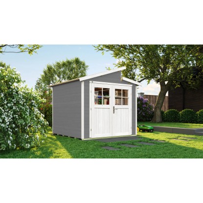Casetta da giardino Weka 226 in legno 5,6 m² grigio Casetta da giardino Weka 226 in legno 5,6 m² grigio