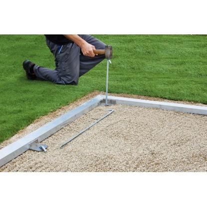 Telaio in alluminio Biohort per CasaNova 3x3 m Telaio in alluminio Biohort per CasaNova 3x3 m