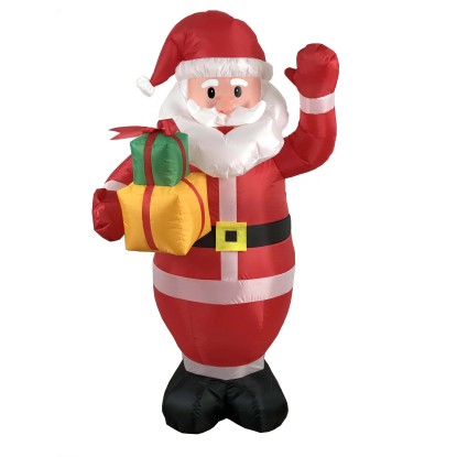 Babbo Natale gonfiabile H 150 cm Babbo Natale gonfiabile H 150 cm