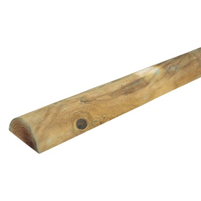 Palo semi tondo in legno traverso Ø 7 x H 250 cm Palo semi tondo in legno traverso Ø 7 x H 250 cm