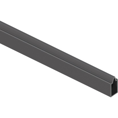 Bordo inferiore recinzione frangivista alluminio antracite 30x233 cm Bordo inferiore recinzione frangivista alluminio antracite 30x233 cm