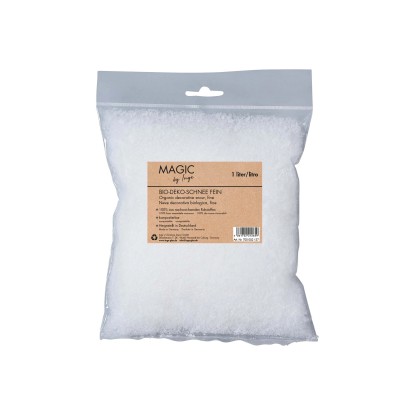 Neve decorativa organica raffinato bianco crema 1 l Neve decorativa organica raffinato bianco crema 1 l