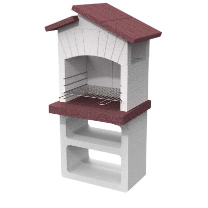 Barbecue a carbonella e legna Vasto New H 156 x L 68 x P 58 cm Barbecue a carbonella e legna Vasto New H 156 x L 68 x P 58 cm