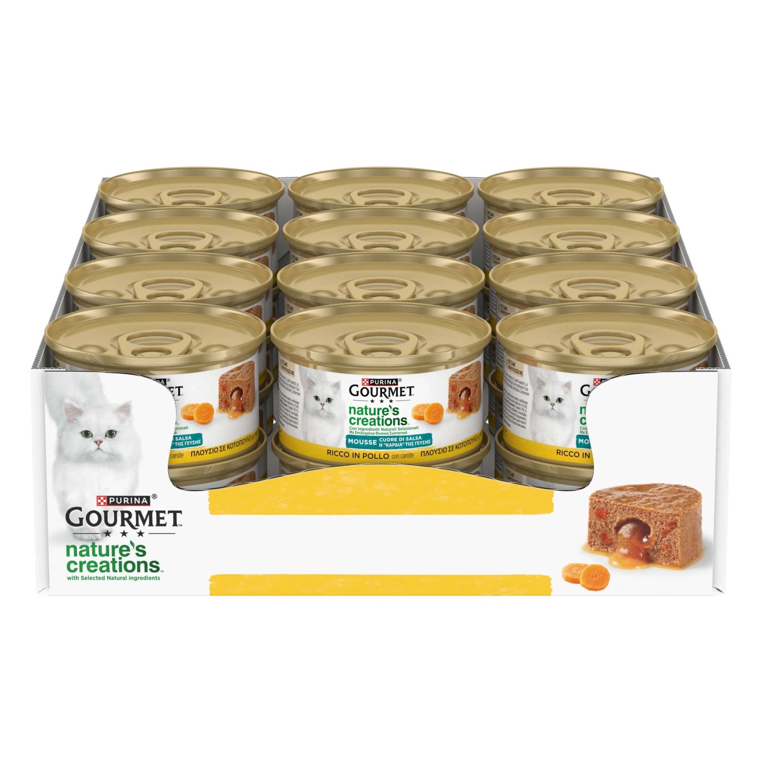 Mousse Nature`s Creations pollo per gatti 85 g Mousse Nature`s Creations pollo per gatti 85 g