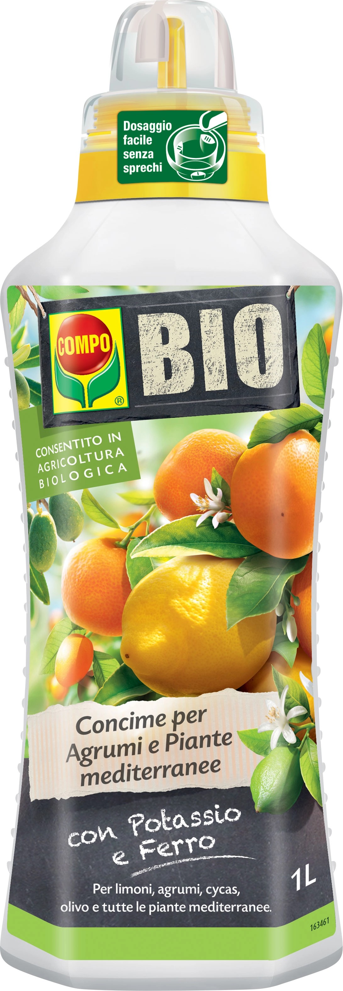 Concime Liquido Per Agrumi E Piante Mediterranee Compo Bio L Obi