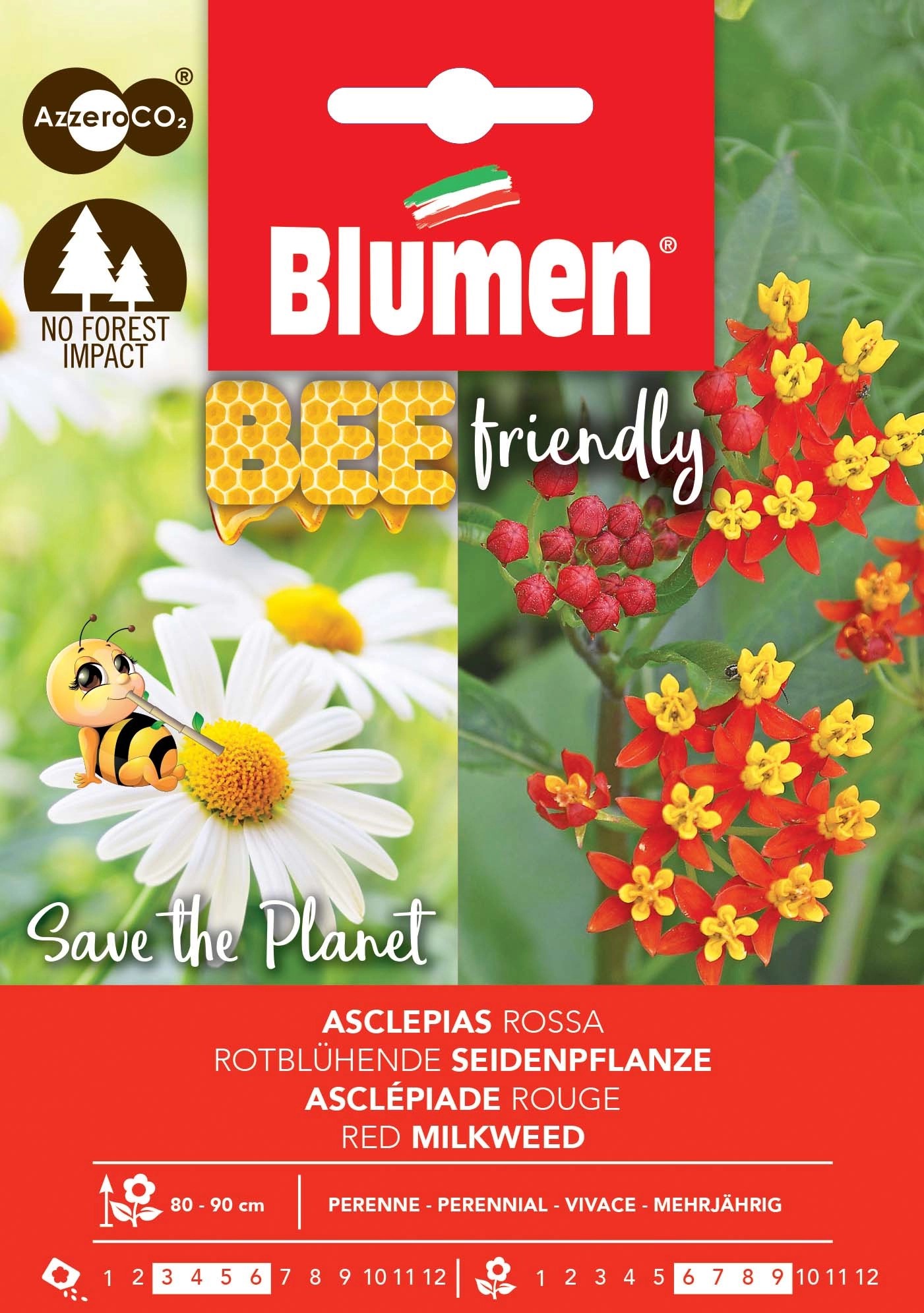 Semi Bee Friendly Asclepias Rossa Semi Bee Friendly Asclepias Rossa