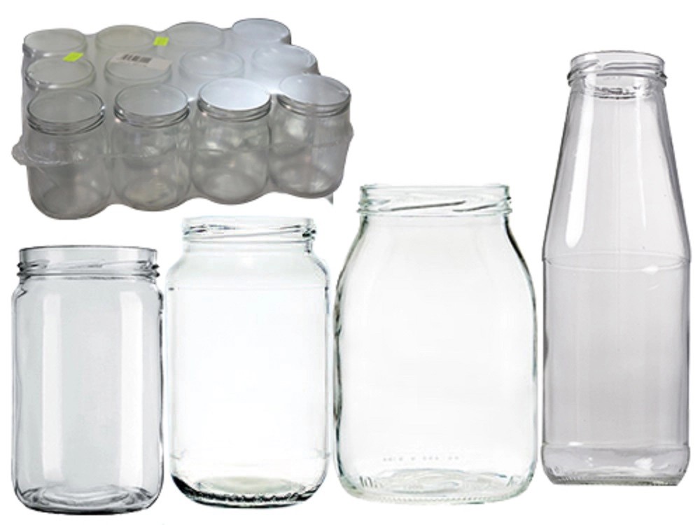 Barattoli vetro passata imbocco diametro 53 mm cc 720 cf 12 pezzi Barattoli vetro passata imbocco diametro 53 mm cc 720 cf 12 pezzi