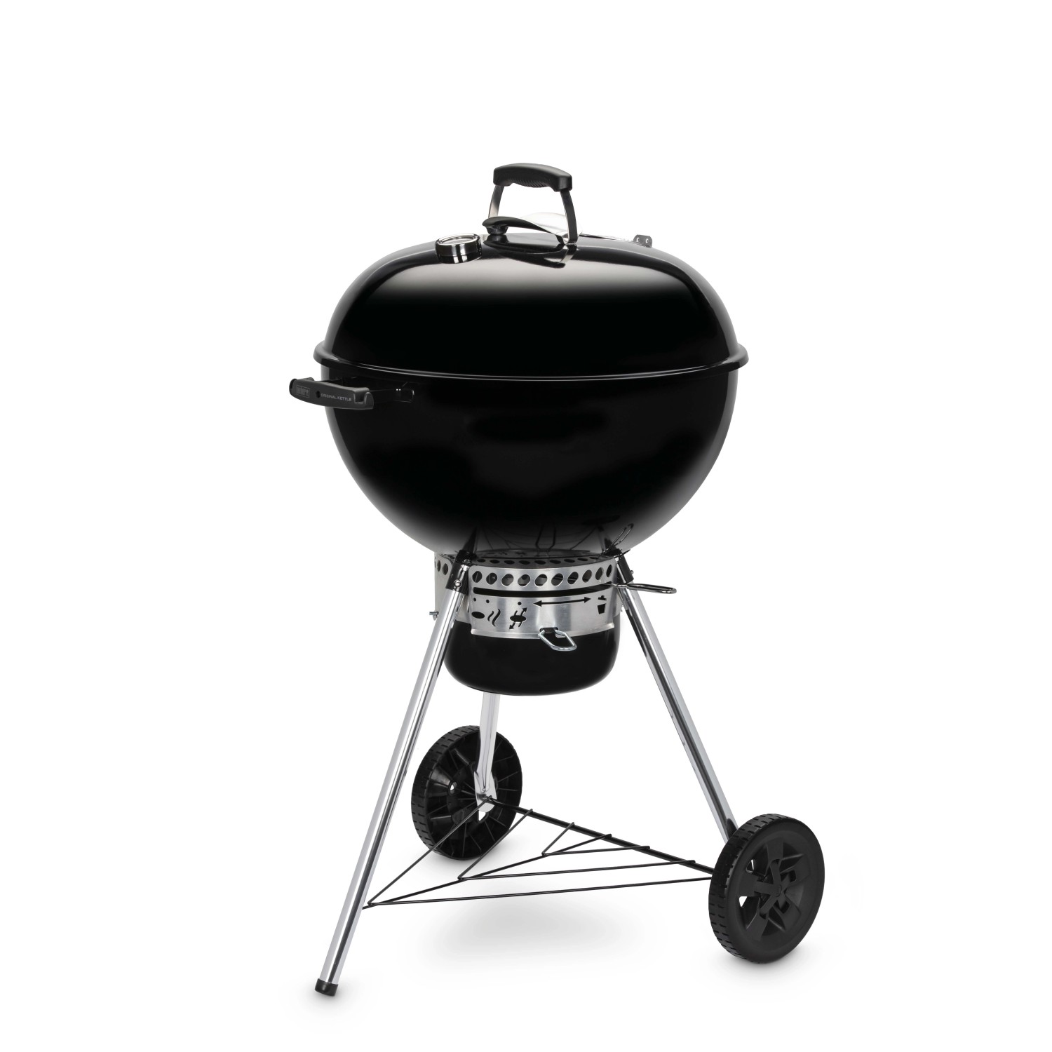 Barbecue a carbone Weber Kettle E5730 griglia 57cm + kit ciminiera di accensione Barbecue a carbone Weber Kettle E5730 griglia 57cm + kit ciminiera di accensione