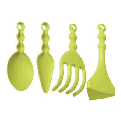 Set 4 mini attrezzi Garden Tools lime Set 4 mini attrezzi Garden Tools lime