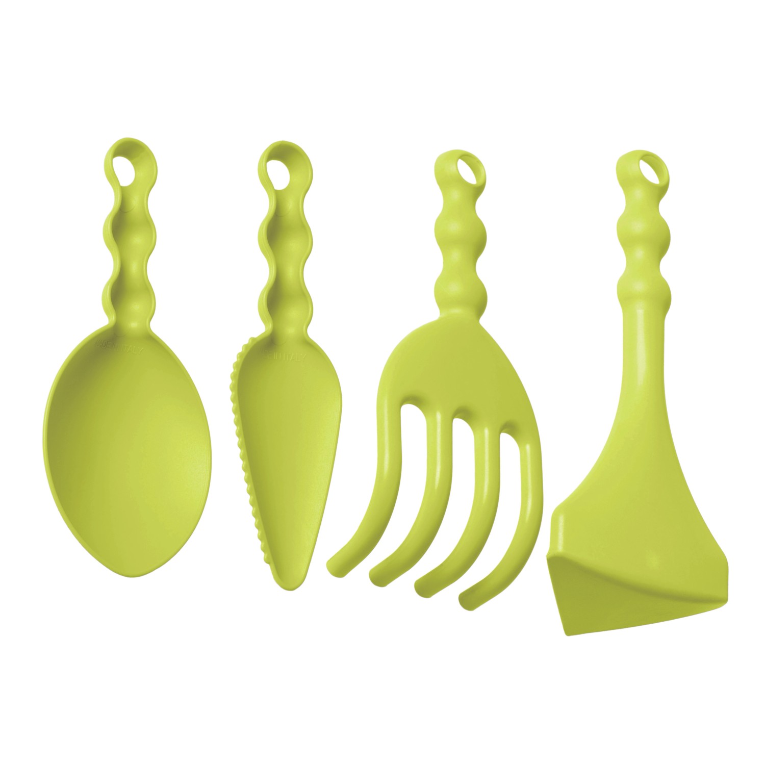 Set 4 mini attrezzi Garden Tools lime Set 4 mini attrezzi Garden Tools lime