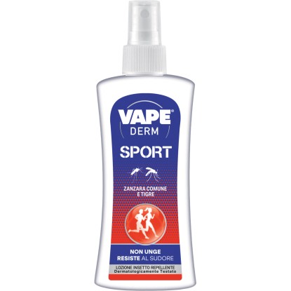 VAPE Derm SPORT Lozione repellente zanzare 100 ml VAPE Derm SPORT Lozione repellente zanzare 100 ml