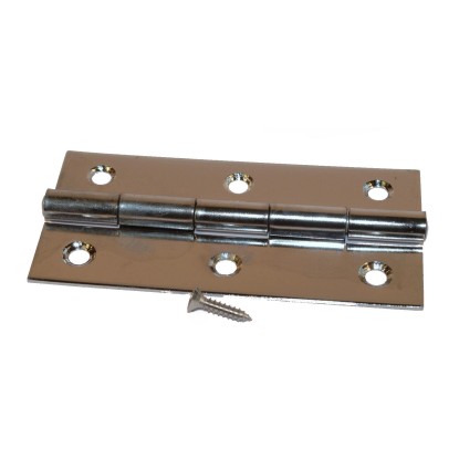 Cerniere strette in acciaio inox con perno fisso 50 mm x 30 mm 2 pz Cerniere strette in acciaio inox con perno fisso 50 mm x 30 mm 2 pz