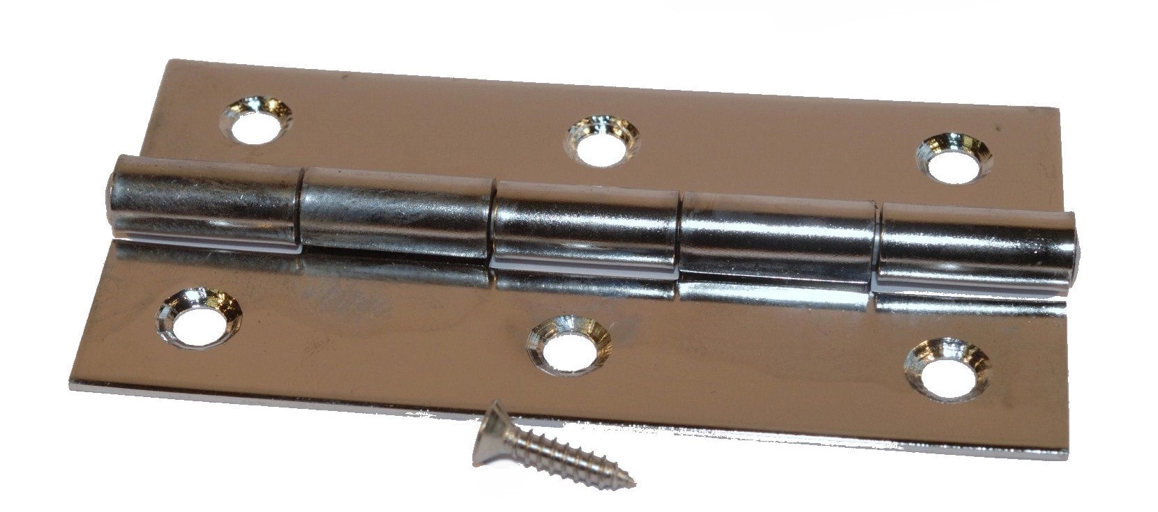 Cerniere strette in acciaio inox con perno fisso 50 mm x 30 mm 2 pz Cerniere strette in acciaio inox con perno fisso 50 mm x 30 mm 2 pz