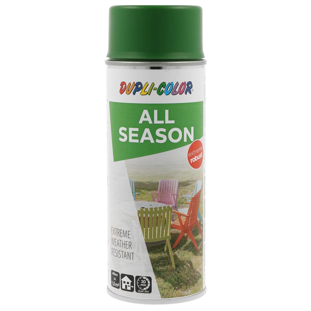 Vernice Spray All Season 400 Ml Verde Foglia RAL 6002 OBI