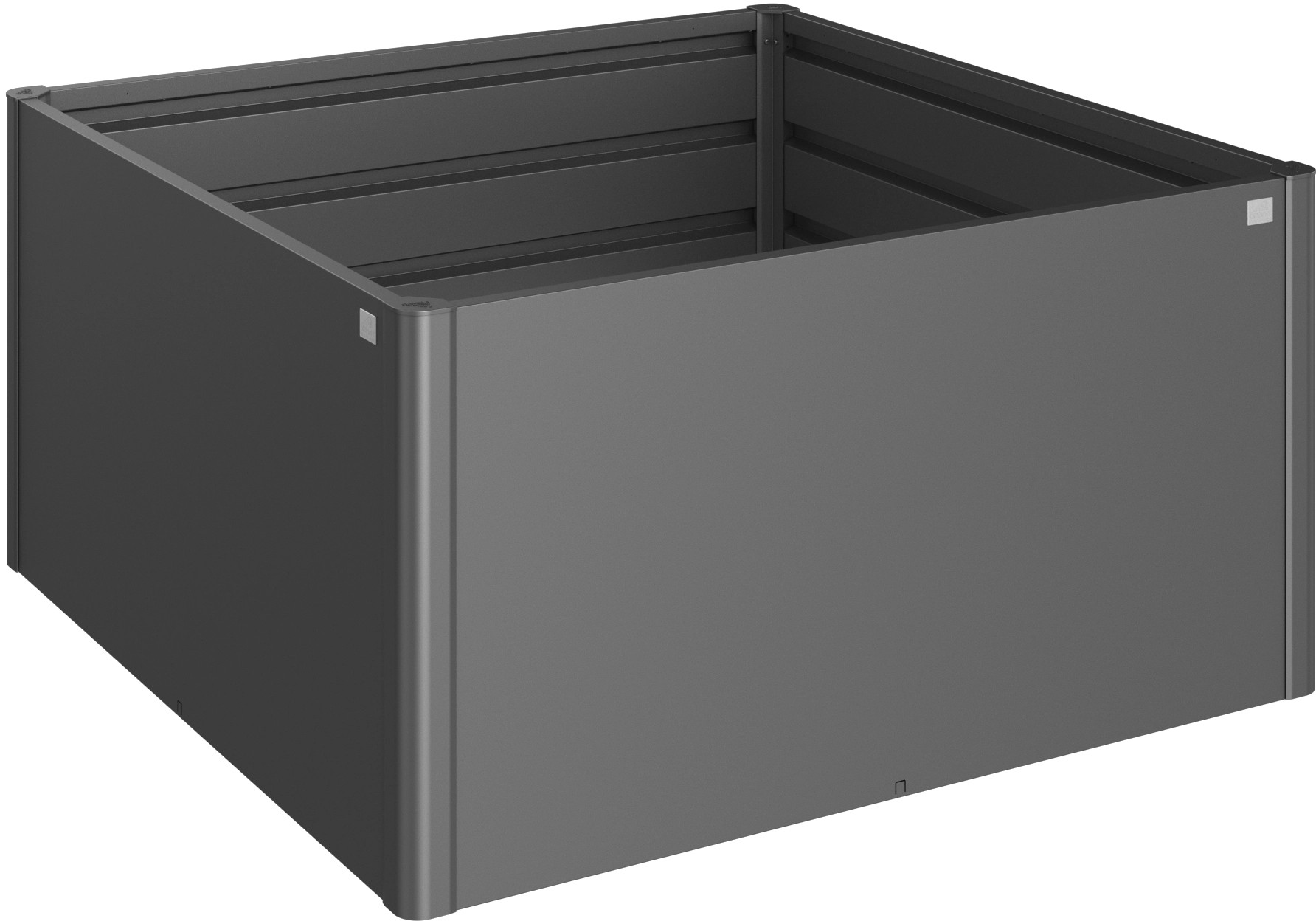 Aiuola rialzata Biohort 1,5x1,5 m Gri scuro metallizzato Aiuola rialzata Biohort 1,5x1,5 m Gri scuro metallizzato