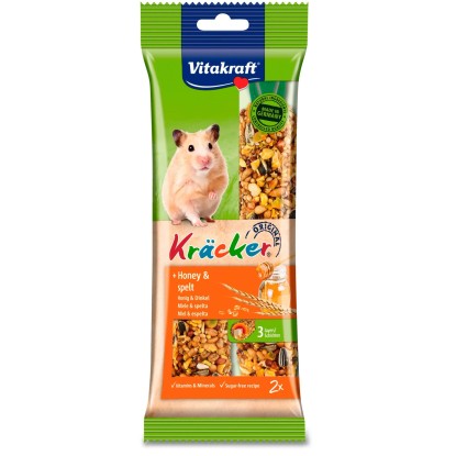 Kracker al miele per criceti 112 gr Kracker al miele per criceti 112 gr