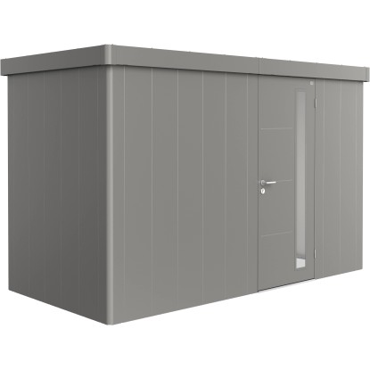 Casetta da giardino Neo 1D Grigio quarzo metal. 222x348x180 cm 1 porta Casetta da giardino Neo 1D Grigio quarzo metal. 222x348x180 cm 1 porta