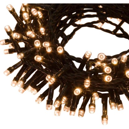 Catena luminosa MiniCluster 1000 LED 8 giochi di luce bianco caldo 24 m Catena luminosa MiniCluster 1000 LED 8 giochi di luce bianco caldo 24 m