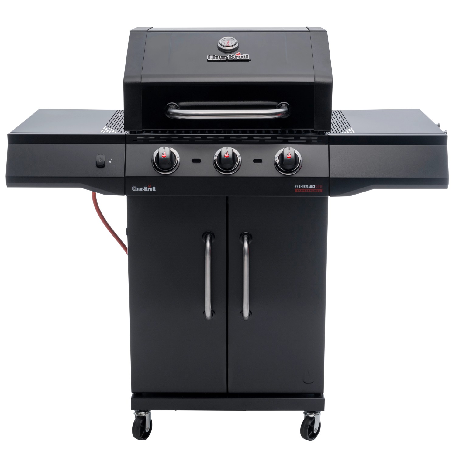 Barbecue a gas Char-Broil Performance Cobe B3 cappa coinbentata smaltato nero Barbecue a gas Char-Broil Performance Cobe B3 cappa coinbentata smaltato nero