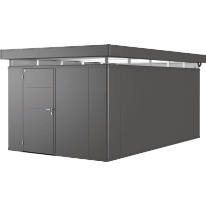 Depandance Biohort CasaNova 3x5 m grigio scuro metallizzato porta a sinistra Depandance Biohort CasaNova 3x5 m grigio scuro metallizzato porta a sinistra